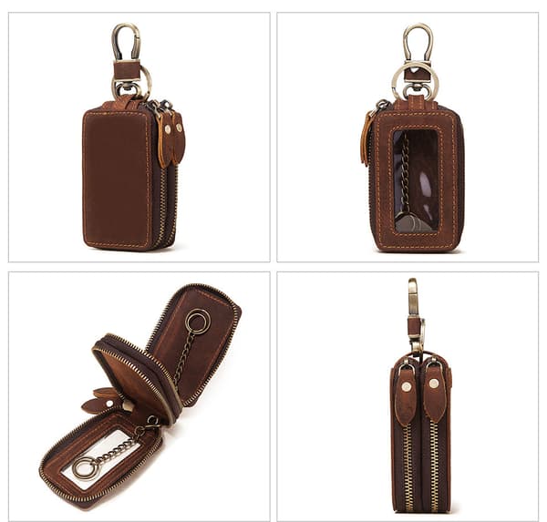 INF Bil nøglering Nøgle etui Holder pose