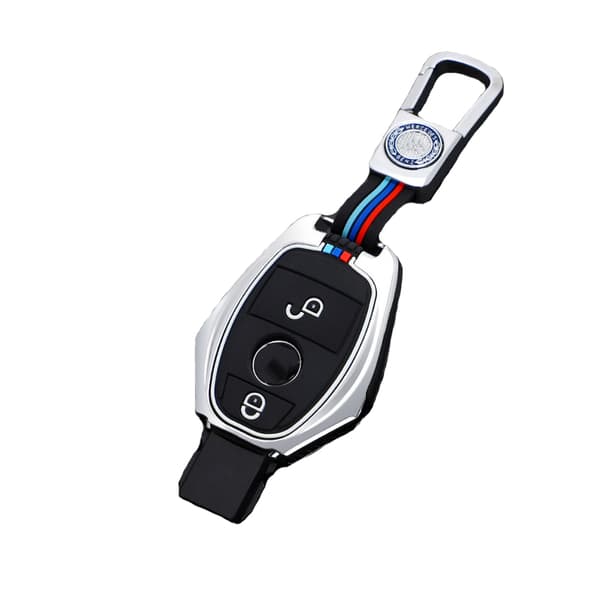 INF Mercedes Benz avaimenperän suojus E-sarjalle, uusille ja vanhoille C260l/C200/GLB/A200 Hopea