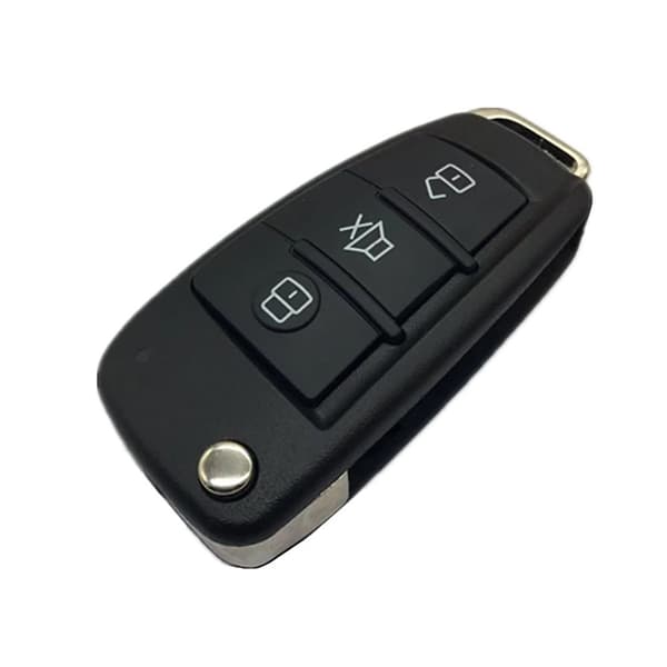 Bilnøkkelskall med 3 knapper til Audi