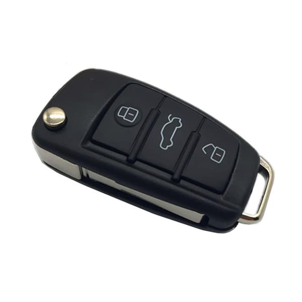 Auton avaimen kuori 3 painikkeella Audi A6:een