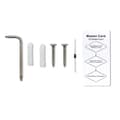 Miniatyrbillede 2 af 5: Qoltec 52448 Kodelås TITAN med fingeraftrykslæser | RFID | BT 4.0 | Kode | Kort | nøglesender | Dørklokke | IP68 | EM