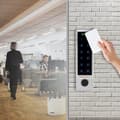 Miniatyrbillede 3 af 9: Qoltec 52449 Kodelås PROTEUS med fingeraftrykslæser | RFID | Kode | Kort | nøglesender | Dørklokke | IP68 | EM