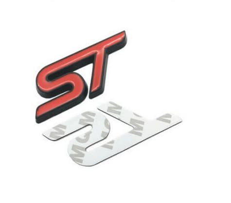 Focus ST Fiesta ST Badge Replacement Boot/Grille Badge Sticky Pad Ford ST