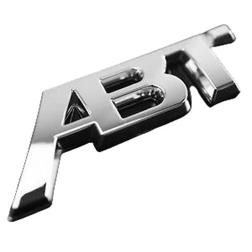 ABT Chrome Grill Badge Emblem