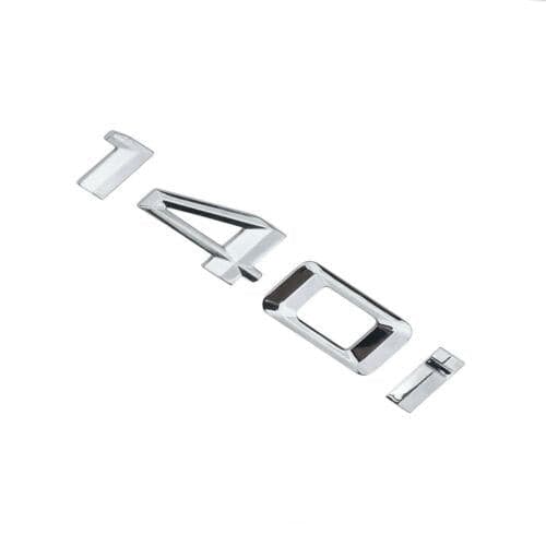 BMW 140i Rear Lettering For Lid Trunk, Badge, Emblem, 1 Series, Chrome