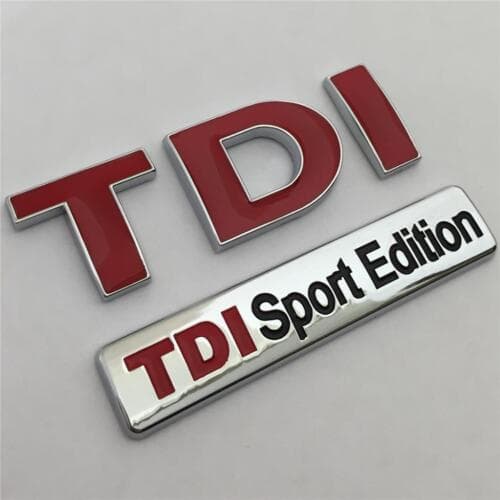 TDI SPORT EDITION Badge Emblem NEW For VW GOLF POLO LUPO PASSAT EOS TRANSPORTER