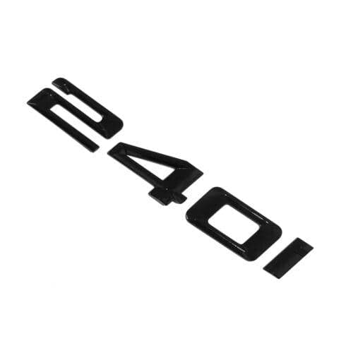 BMW 240i Rear Lettering For Lid Trunk, Badge, Emblem, 2 Series, Gloss Black