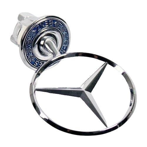 MERCEDES BENZ Bonnet Hood Logo Emblem Badge For W124 W202 W203 W208 W210 / 44MM