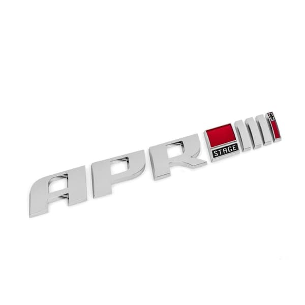 APR Chrome Tuning Stage Badge Emblem Stage III