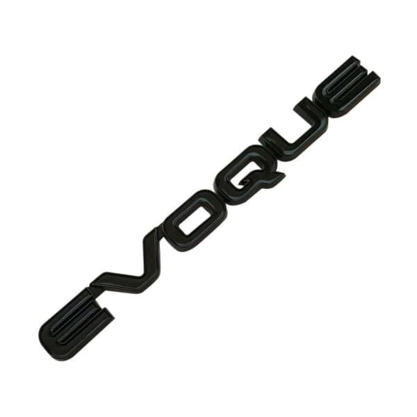 Gloss Black Range Rover Evoque Lettering Rear Boot Badge Emblem