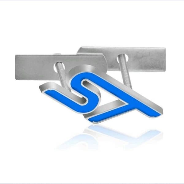 Baby Blue Ford ST Grill Front Grill Bonnet Badge Emblem Boot For Fiesta Focus Mondeo etc