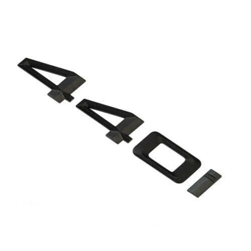 BMW 440i Rear Lettering For Lid Trunk, Badge, Emblem, 4 Series, Matt Black