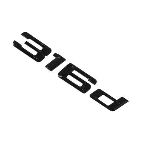 BMW 316d Rear Lettering For Lid Trunk, Badge, Emblem, 3 Series, Gloss Black