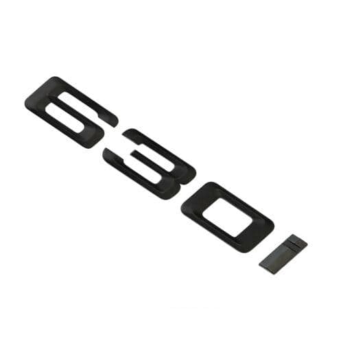 BMW 630i Rear Lettering For Lid Trunk, Badge, Emblem, 6 Series, Matt Black