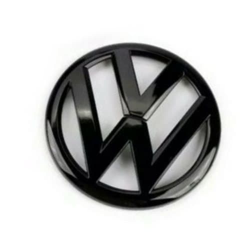 Gloss Black Rear Badge Emblem For VW Volkwagen Polo 6R 2009-2013