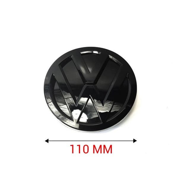 Matt Black Rear Badge Emblem For VW Volkwagen Golf MK7 2013-2017