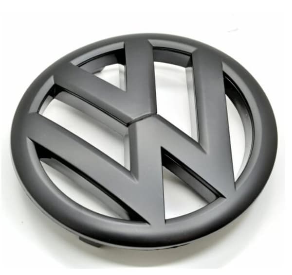 Gloss Black Front Grill Badge Emblem For VW Volkwagen Golf MK6 2009-2012
