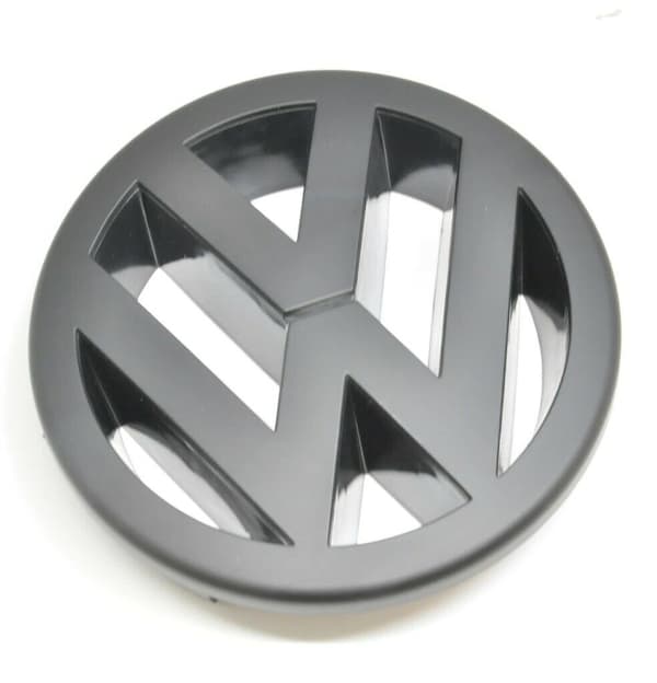 Matt Black Front Grill Badge Emblem For VW Volkwagen Golf MK5 2007-2009
