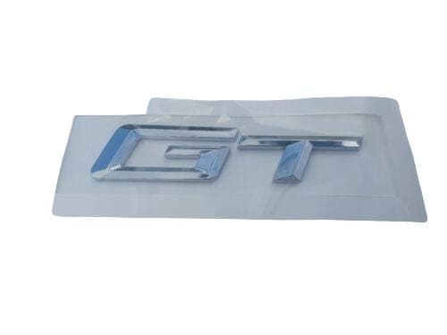 BMW GT Rear Lettering For Lid Trunk, Badge, Emblem, Xdrive Series, Chrome