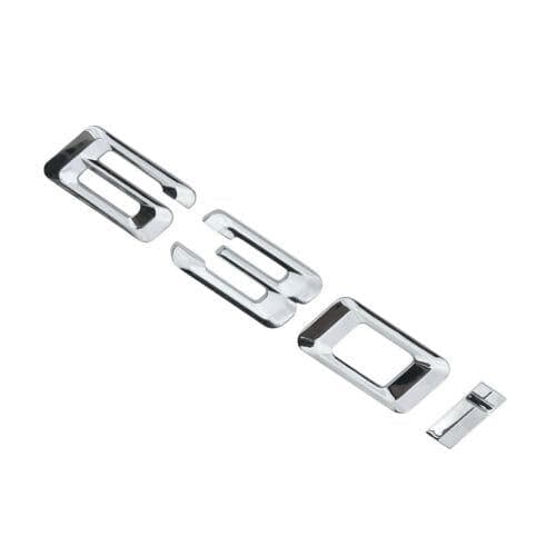 BMW 630i Rear Lettering For Lid Trunk, Badge, Emblem, 6 Series, Chrome