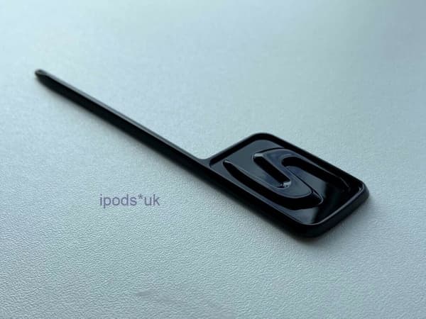 NEW MERCEDES BENZ S GLOSS BLACK AMG REAR BOOT BACK BADGE EMBLEM