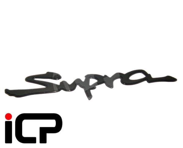 Rear Black Supra Emblem Badge Fits Toyota Supra JZA80 75442-14280 7544214280