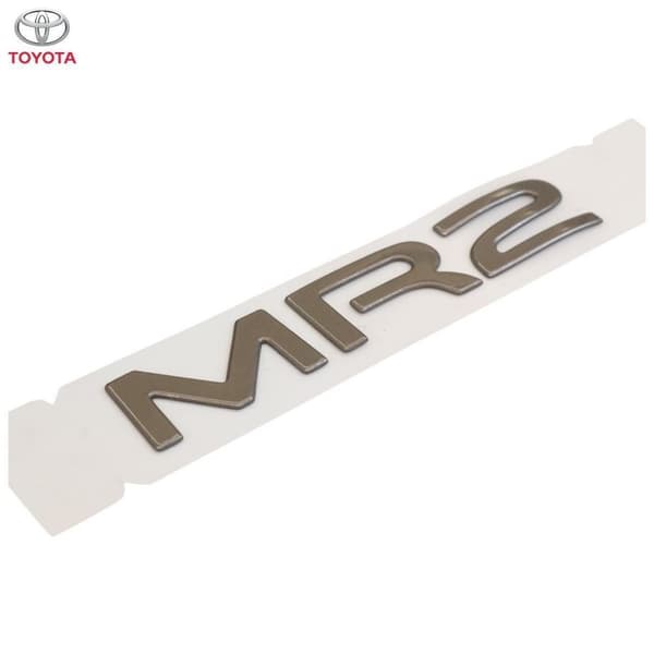 Genuine Toyota MR2 Rear Tailgate MR2 Lettering Emblem Badge 1990-1995 7547117110B0