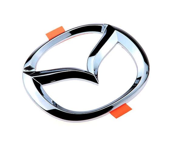 MX5 Front Bumper Wings Badge Emblem Logo Genuine Mazda MX-5 Mk2 NB 1998>2000