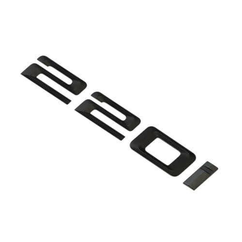 BMW 220i Rear Lettering For Lid Trunk, Badge, Emblem, 2 Series, Matt Black