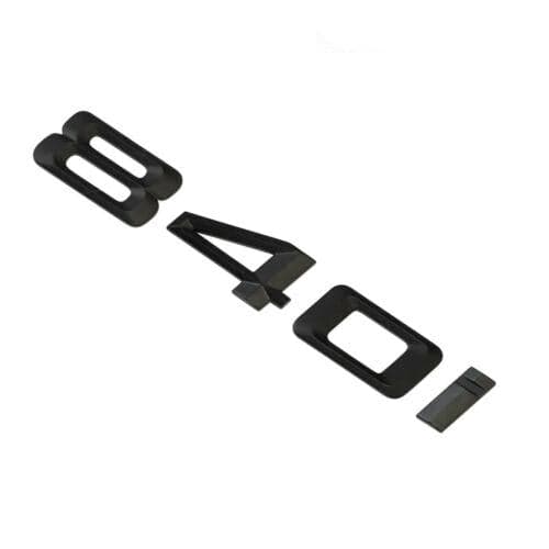 BMW 840i Rear Lettering For Lid Trunk, Badge, Emblem, 8 Series, Matt Black