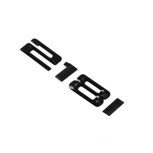 BMW 218d Rear Lettering For Lid Trunk, Badge, Emblem, 2 Series, Gloss Black
