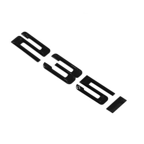 BMW 235i Rear Lettering For Lid Trunk, Badge, Emblem, 2 Series, Gloss Black