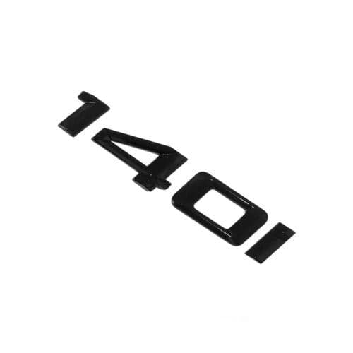 BMW 140i Rear Lettering For Lid Trunk, Badge, Emblem, 1 Series, Gloss Black