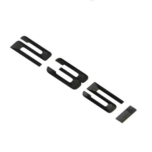 BMW 235i Rear Lettering For Lid Trunk, Badge, Emblem, 2 Series, Matt Black
