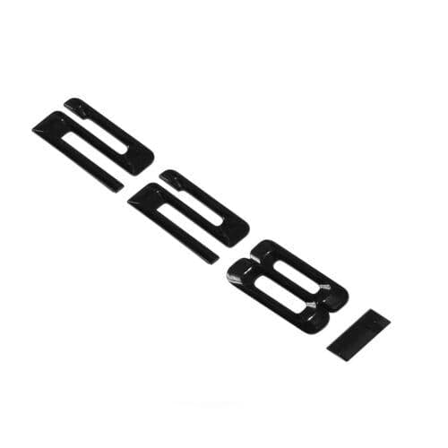 BMW 228i Rear Lettering For Lid Trunk, Badge, Emblem, 2 Series, Gloss Black