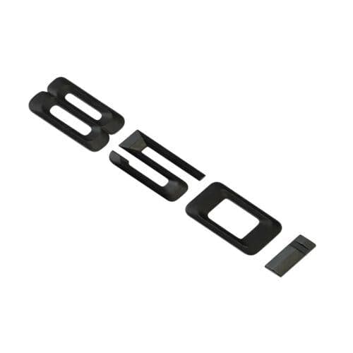 BMW 850i Rear Lettering For Lid Trunk, Badge, Emblem, 8 Series, Matt Black