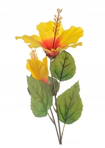 Koristeellinen oksa koristeeksi, keltainen, 71 cm