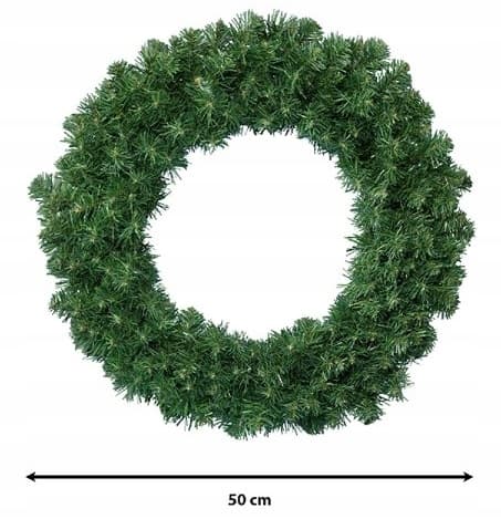 Koristeellinen tekokuosiseppele oville 50cm