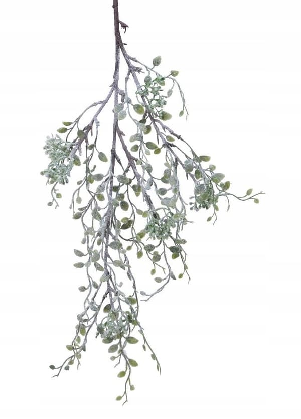 Jouluinen koristeellinen mistelin oksa 34 cm