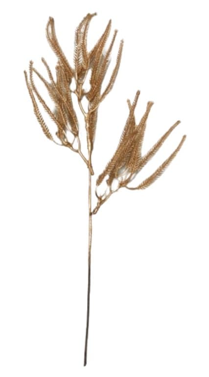 Jouluinen koristeoksa, kulta, 45 cm