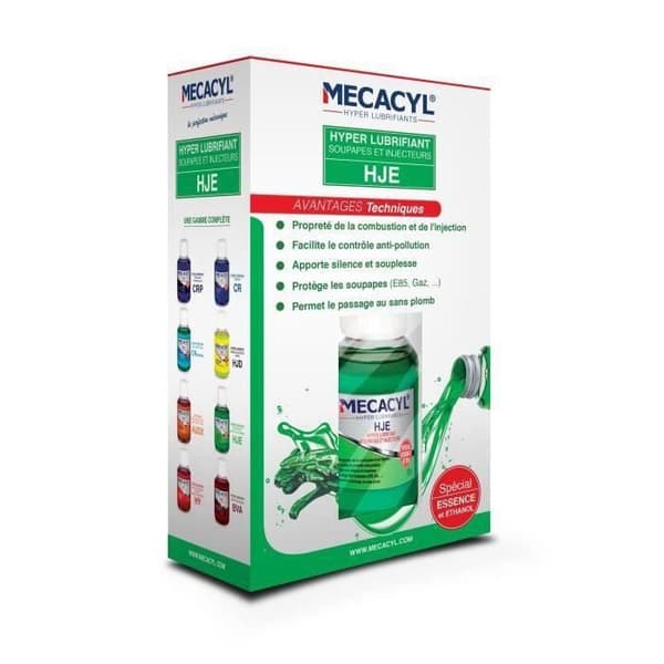 SHOT CASE - MECACYL HJE Hyper-Lubricant - speciellt injektorskydd - Bensinmotor - 200ml