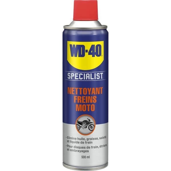 WD-40 - Motorcykelbromsrengörare 500Ml