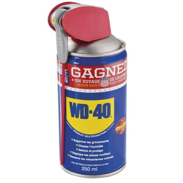 WD-40 Multifunktionsprodukt Spray Dubbelposition - 250 ml + 25 ml gratis
