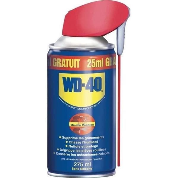 WD-40 Multifunktionsprodukt Spray Dubbelposition - 250 ml + 25 ml gratis