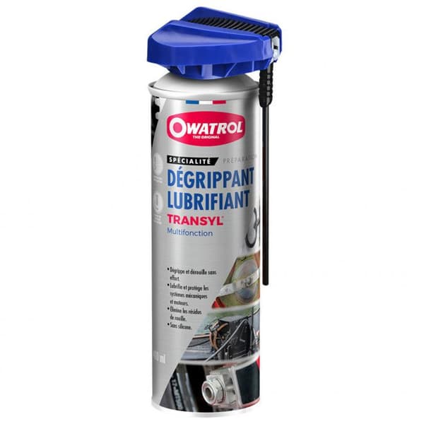 OWATROL TRANSYL Avfettande och Multifunktionssmörjmedel - Aerosol - 400 ml