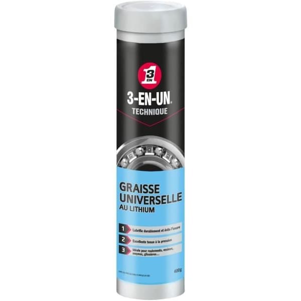 3-I-ET TEKNIK Universal Litiumfett i patron - 400g