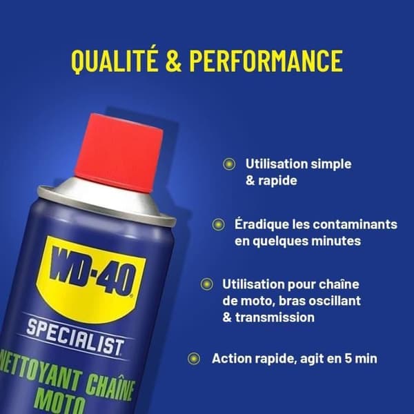 WD-40 - Motorcykel Kedjerengöring 400Ml