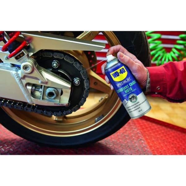 WD-40 - Motorcykelkedjas smörjmedel torra förhållanden 400Ml
