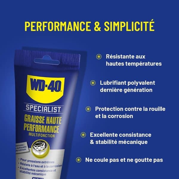 Högpresterande multifunktionsfett WD-40 - Tub 150 gr - 331075