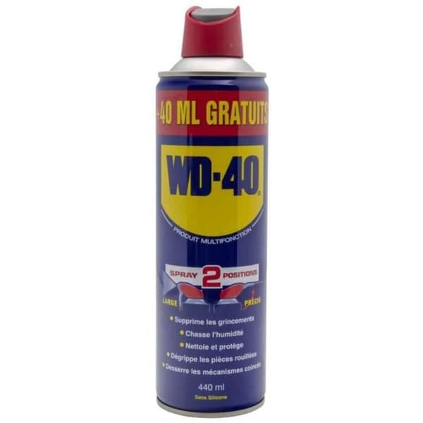WD40 Spray dubbelposition - 400 ml plus 40 ml gratis